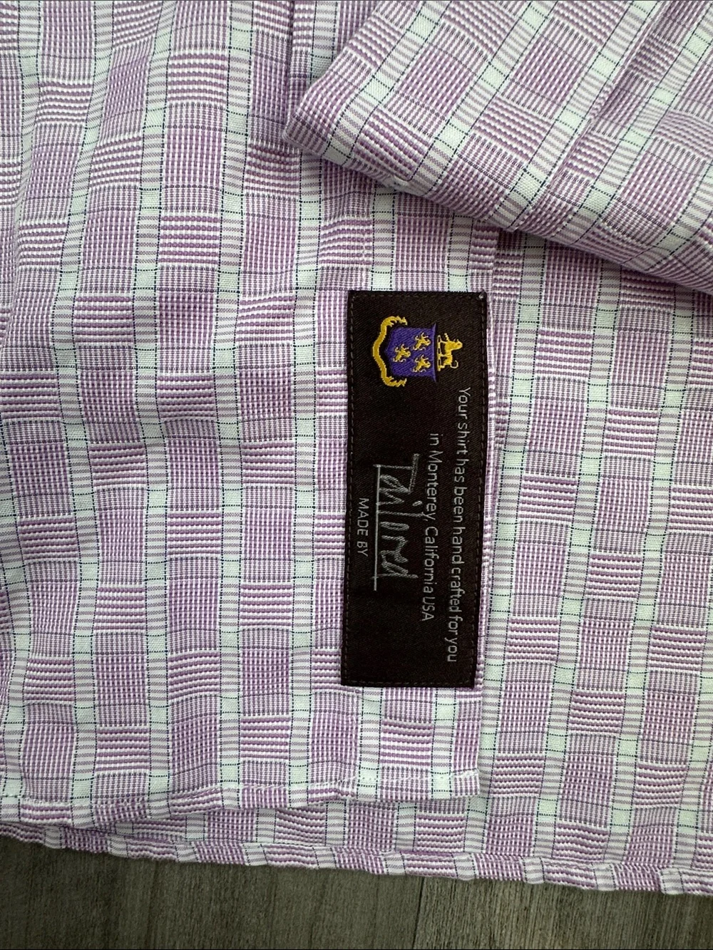 Robert Talbott Estate Trim Fit Plaid Long Sleeve Button Down - 15.5